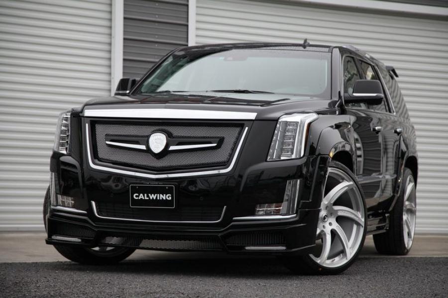  Cadillac Escalade by Calwing on Forgiato Wheels 2016 года  (фото 6 из 12)